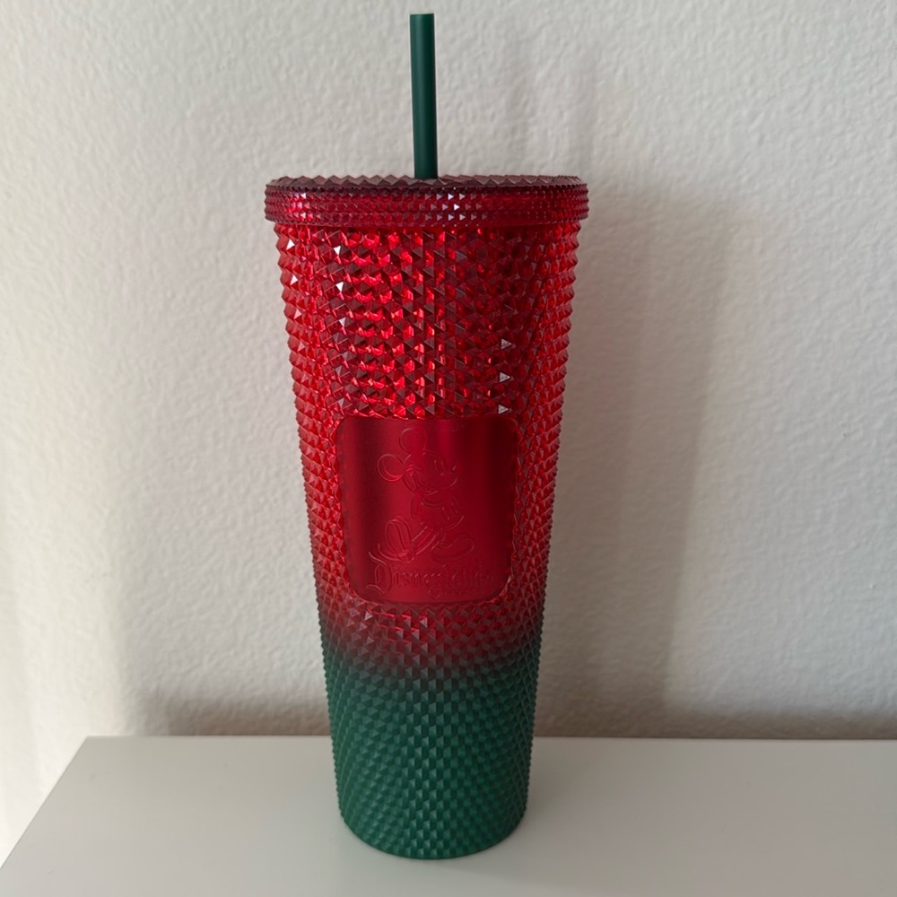 Starbucks Disneyland Christmas Studded Tumbler